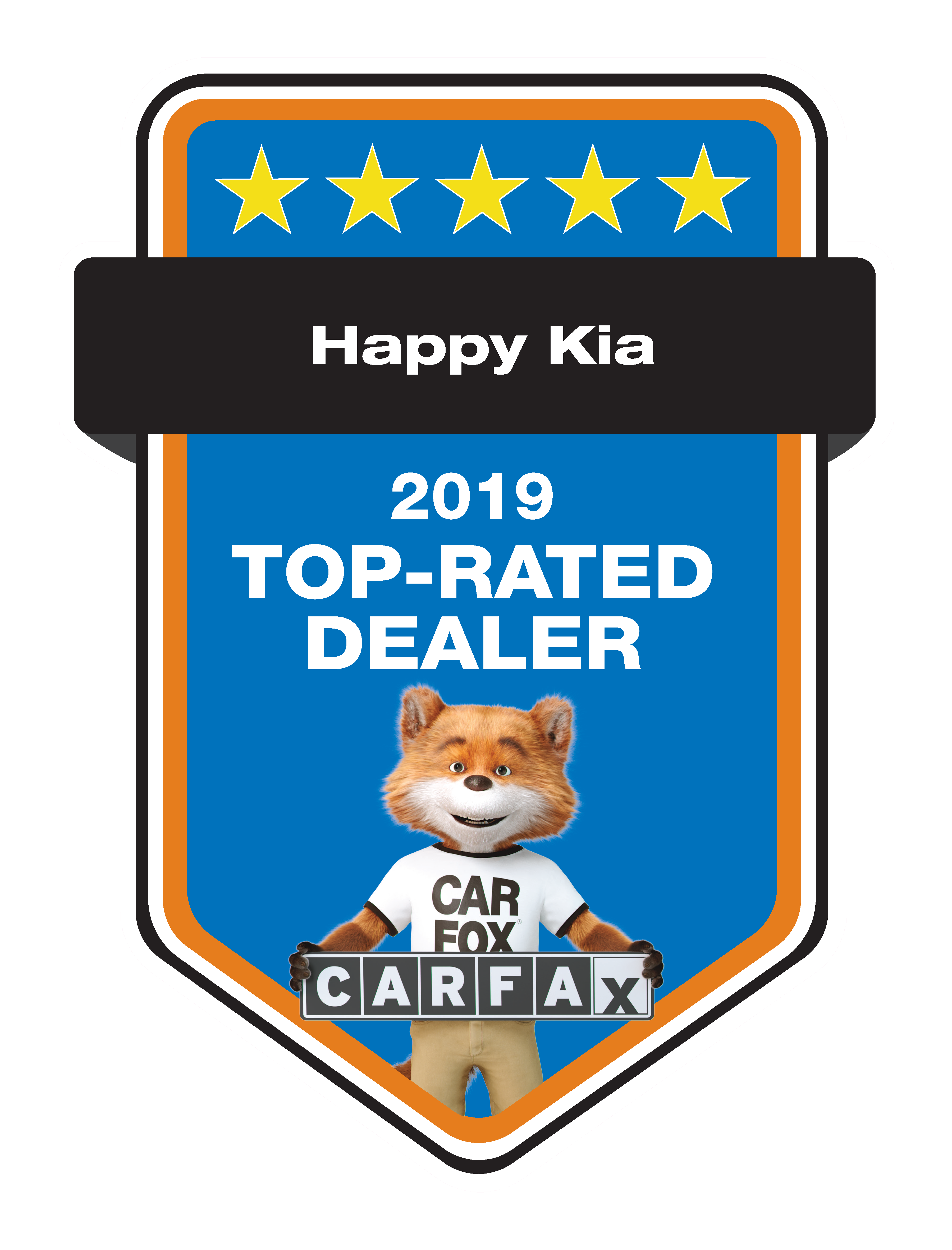 Happy kia Carfax Dealer Badge
